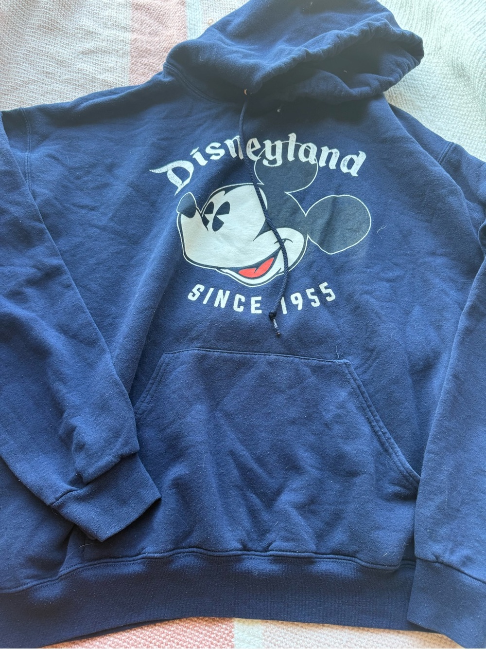 Disney Navy Blue Mickey Mouse Pullover Hoodie